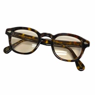 全新 □ MOSCOT LEMTOSH 大理石紋波士頓鏡框眼鏡太陽眼鏡 玳瑁色 44□21-140 無度數男士眼鏡，附盒子和眼鏡盒。