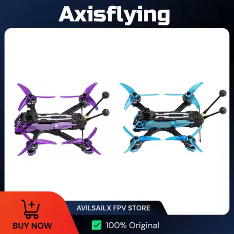 Axisflying MANTA5 SE V2 FPV Elrs 2.4G 5Inch Drones Wide X/DC Analog/O4 PNP O4 Pro With GPS Freestyle
