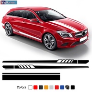 Edition 1 Car Hood Decal Side Stripes Skirt Sticker For Mercedes Benz CLA Class CLA 45 AMG C117 X117