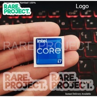 INTEL CORE i7 GEN 11 STICKERS FLEXIBLE RAISED STICKERS PC STICKERS PROCESSOR STICKERS