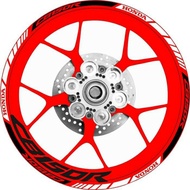 CB150R stickers Rim stickers Rim stickers Rim stickers honda CB150R rim List one set.