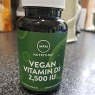 80% OFF ราคา Sale!!! โปรดอ่าน EXP: 01/2024 วิตามินดี 3 Vegan Vitamin D3 2,500 IU 60 Vegan Capsules (MRM®)