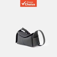 Women's Light-Luxury Hanging-Ear Eaves Mini Square Bag, 2026 New Versatile Commute Handheld Single-S
