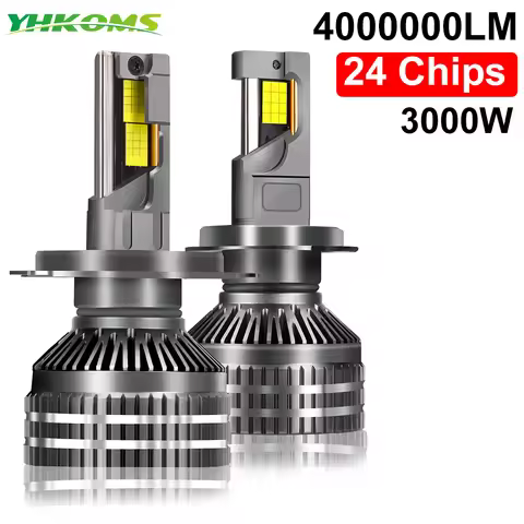 4000000LM H7 LED Canbus Car Headlight Super HB4 H11 H4 H1 HB3 9005 9006 H8 Lights Plug-N-Play Bulb 3