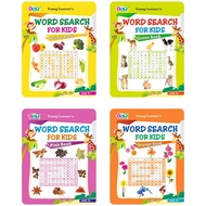 Word Search Books/ Word Search for Kids – 4 Fun Activity Books (Age 5+)