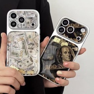 Glitter Pinch US Dollar iPhone17 Phone Case 15/15Pro/15ProMax/16/16Pro/16ProMax Shock-resistant Case