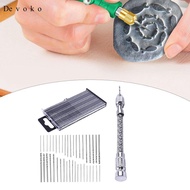 Devoko Micro Screw Extractor Manual Drill, Compact Tool for Home Crafting Needs