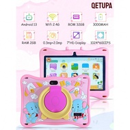 7 Inch Elephant Android 13 Kids Tablet, A133 Quad-Core 1.6GHZ Processor,2GB RAM+32GB ROM,1024*600 IP