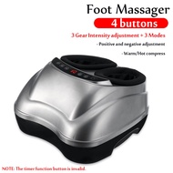 Electric Heating Foot Massage Device multi-function Reflexology Shiatsu Foot Massage Machine Leg Pai