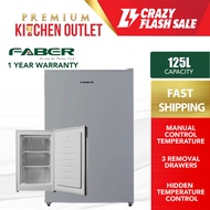 【Own Truck Delivery】FABER FREEZOR 125 DUO FUNCTION UPRIGHT FREEZER 85L / FRIDGE / REFRIGERATOR FREEZ