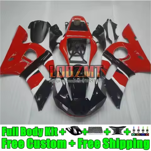 Factory Red Injection Panel For YAMAHA YZF-R6 YZF R6 R 6 YZFR6 1998 1999 2000 2001 2002 64LD.0 YZF60