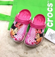 CROCS Minnie Mouse for Kid รองเท้าลำลองเด็กCROCS ลายMinnie Mouse นิ่มเบาสบาย สวมใส่ง่ายได้ทุกโอกาส