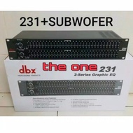 Equalizer Dbx 231 Sub / Dbx 231 + Subwoofer / Dbx 231 Subwoofer