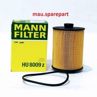 MANN FILTER Oil Filter 03H115562 [HU-8009Z] - Volkswagen, Audi