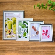 Desktop photo frame, A6(10x15), B6 (13x18), A5 (15x21), wall frame, wedding photo frame.