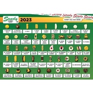 Sandy Cookies Reguler Toples Besar (Logo Hijau)