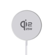 New Style. 2 Wireless Charger Aluminum Alloy Shell 25W Suitable for Mobile Phone Magnetic Bracket Wi