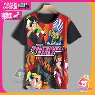 3D Anime Kids T-Shirt Powerpuff Girls Season 1 V9 Children's Clothing Ages 1-12 Years Unisex - Azzah