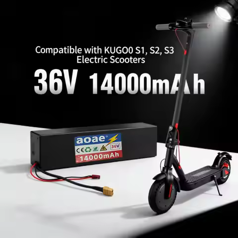 Kugoo S1, S2, S3 Scooters 18650 Rechargeable Li-ion Battery pack 500W,Built-in BMS 10S3P 36V 14000mA
