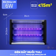 Đèn bắt muỗi TULI TL010 Công Suất 10W Thu hút diệt đuổi côn trùng Hiệu quả An toàn Không độc hại BH