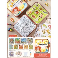 Children Handmade Gift Magic 3D Book Sticker Machine Educational Toys Creative Pelbagai 67pcs