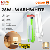 OSRAM Dulux D PLC Type Bulb 18W / 26W PLC Bulb Energy Saving Bulb Daylight / Coolwhite / Warmwhite M