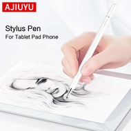 AJIUYU Stylus ปากกาหน้าจอสัมผัสสำหรับ iPad Samsung Xiaomi Lenovo Huawei Honor Pad Smart Tab A8 S8แท็บเล็ตโทรศัพท์