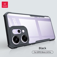 Oppo Reno14 F Reno 14 Pro Case XUNDD Shockproof Bumper Protective Shell Transparent Phone Cover Luxu