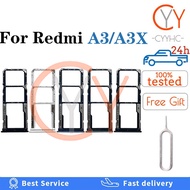 For Redmi A3 / A3X Sim Card Tray Sim Card Slot Holder Card Holder Reader SD Slot Adapter Replacement