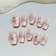 Code 234 Nail Box Set of 24 Cute Bow Nails Code _ 2.3.4