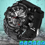 sanda Original Men's Watches Military Army Waterproof Sport Watch Fashion Casual Jam Tangan lelaki