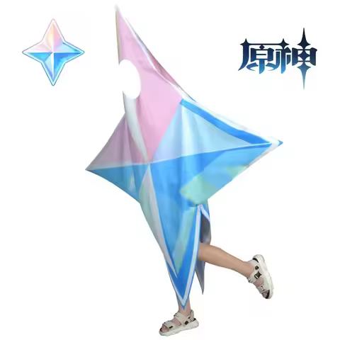 Game Impact Primogem Primogems Genshin Costume Men Women Party Cosplay Funny Mascot Halloween Iue12
