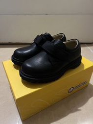 Dr Kong 小童黑皮鞋
