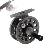 Right Left Hand Interchangeable Fly Ice Fishing Reel for Outdoor Fishing, Saltwater Freshwater Reels