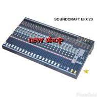 Mixer audio soundcratf efx 20 kualitas bagus 20channel