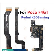 Charging board flex for Poco F4 GT Main board Mainboard flex cable