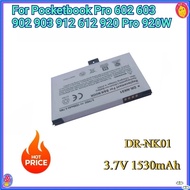 New 3.7V 1530mAh DR-NK01 Replacement battery For Pocketbook Pro 602 603 902 903 912 612 920 Pro 920W
