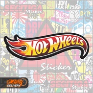 Hotwheels V2 Sticker Size 9 x 2.8 Cm