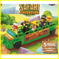♞,♘,♙Jollibee Jolly Kiddie Meal Toy - Safari Adventure Toys Train