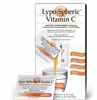 Lypo Spheric Vitamin C 1000 MG 30 packest.