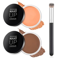 DAGEDA 2 Colors Tattoo Cover up Makeup, Long-Lasting Face Body Concealer, Invisible, Natural, Waterp