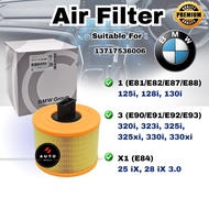 Air Filter BMW E90 323i 325i 330i E87 125i 128i 130i 1 Series 3 Series X1 (E84)