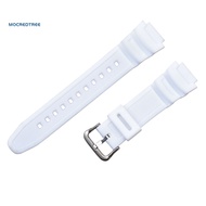MT- Rubber Watch Belt 18mm Men Watchband Bracelet Strap Skin-Soft Compatible for Casio AE-1000W/AQ-S810W/SGW-300H/W-S200H