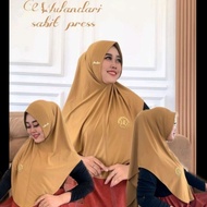 WULANDARI Instant Hijab with Crescent Pad by Daura Gama