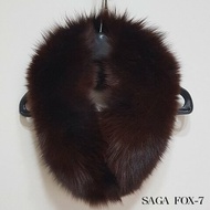 【SAGA FOX】真品狐狸毛*日式和服披肩*狐狸毛圍巾*毛皮披肩*皮草(fox7)