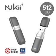 Maktar Nukii 新世代智慧型遠端管理 USB隨身碟 512GB  ★隨時自動上鎖隱私不外流