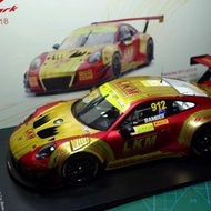 SPARK 1/18 2018 Macau Porsche Porsche 911 GT3 R 912 Static Ornaments