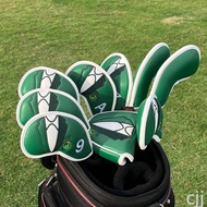 Golf Golf No. 1 Wood Club Cover No. 3 Green Jacket Club Putter Protective Cover PU Fairway Wood Hybr