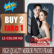 8X11INCHES(20X30 cm) photo frame Crystal photo frame table custom developed photo wedd