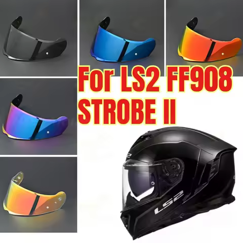 LS2 FF908 STROBE II Motorcycle Helmet Lens Replacement Sun Visor Anti Fog Cover Helmet Accessories L